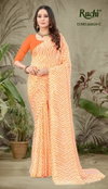 Star Chiffon Lehriya 03 By Ruchi Chiffon Printed Sarees Wholesale Price In Surat